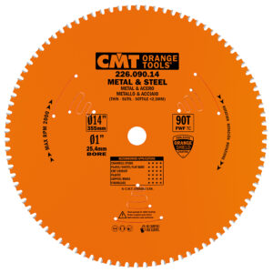 CMT DRY CUT BLADE 355x2,2x25,4 Z=90 8'FWF
