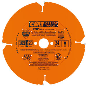 CMT DP sagblad 165x1,8x20 Z=4 CONICL