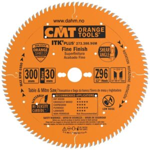 CMT Sagblad 273 HM Ø300x2,6x30 Z=96 12° ATB 8°ß