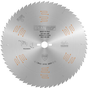 CMT Sagblad 285 Chrome HM 400x3,5x30 Z=60  15° 10ATB Universal