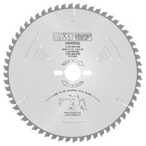 CMT FINISHING HW BLADE 254x2,4x30 Z=60 -5°ATB Makita