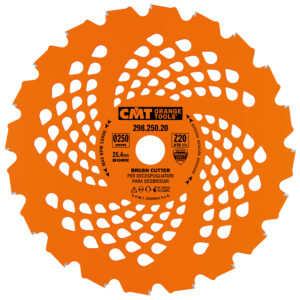 CMT TRIMMER SAGBLAD  250X20X2,4  F=25,4    FLAT