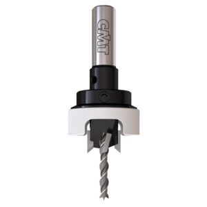 CMT Avsatsbor 90° D14-4mm HM med stillbar dybdestopper