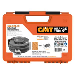 Kutter MEC 120x40xboring 50 Stål