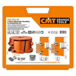 Kutter for avrunding/fas R4/45°