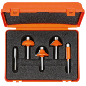 RBSET Fresesett HM S=6 5 stk