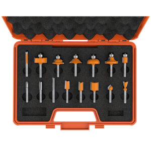 RBSET Fresesett 15 stk  HM S=6,35