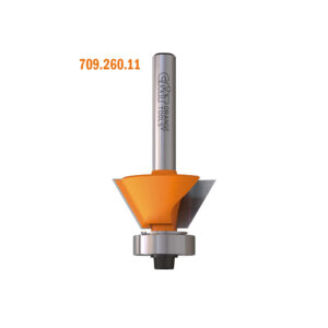 CMT 809 HW CHAMFER BIT 25°  WITH BEARING   S=6,35   D=19,05X10,2X52H