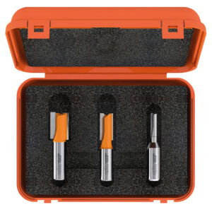 RBSET Notfresesett for kryssfinèr 3 stk HM  S=12,7