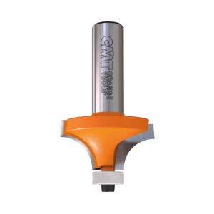 CMT 880 HW SOLID SURFACE ROUND OVER ROUTER BIT W/BRNG S=12,7  D=25,4  R=6.35 R 6,35 mm