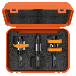 Not/fjær sett  for skapdør etc. HM S=12