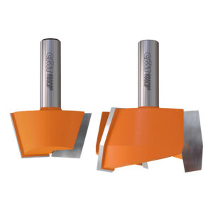 CMT 981 RBSET Corian repsett 2-stk plugg og fres D33,5x20x70 15° S12