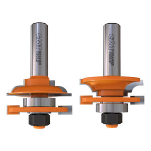 Fresesett for skapdører HM S=12 D=44,4 profil C