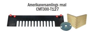 CMT sinkemal for sinkejigg 300  rett sink 12,7 (Amerikaner)