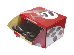 Piher PVC beskyttelse for tvinger med 30x8, 35x8 og 40x10 skinner. pakke à 100 stk