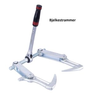 PWE0096 Bjelkestrammer med kroker Balkenzug