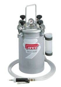 Pizzi  01 Trykktank for lim 12 kg rustfri med slange/pistol/