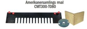 CMT sinkemal for sinkejigg 620  rett sink 8 (Amerikaner)