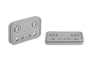 Schmalz VCSP-O sugeplate (gummi)  125 × 75 mm