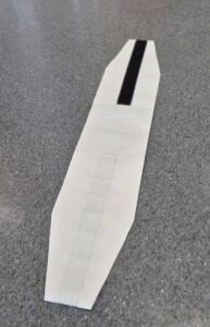 Oppheng PVC med borrelås for avsugslange Ø200-300 mm