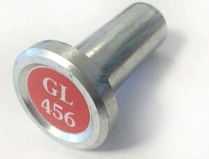 Baktrinse/støtterulle for båndsagstyre GL 456