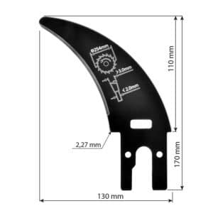 Spaltekniv for noting Laguna Fusion 3